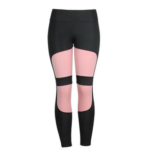 Women Leggings High Waist Fitness For Legging Femninia Activewear Black Workout Leggings Fashion Patchwork Jeggings