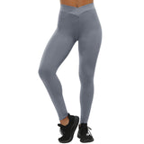 Fashion Push Up Leggings Women Workout Leggings Slim Leggings Polyester V-Waist Jeggings Women Pencil Pants