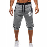 M-3XL Summer 2019 Man's Shorts Casual Shorts Fashion Dragon Ball Goku print Sweatpants Fitness Short Jogger male clothing