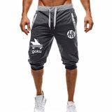 M-3XL Summer 2019 Man's Shorts Casual Shorts Fashion Dragon Ball Goku print Sweatpants Fitness Short Jogger male clothing