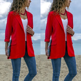 2019 New Sytyle Fashion Women Lady Suit Coat Business Blazer Long Sleeve Jacket Outwear Clothes Female Blazers