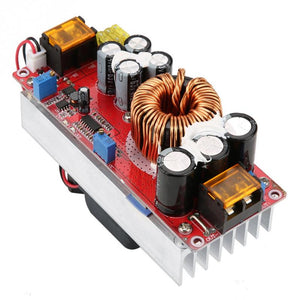 1500W 30A Voltage Step Up Converter Boost CC CV Power Supply Module Step Up Constant Current Module DC-DC 10-60V to 12-97V