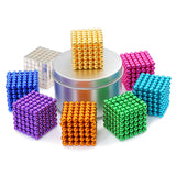 New Style 216pcs/set 5mm Magic Magnet Magnetic DIY D5 Balls Sphere Neodymium Cube Puzzle