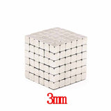 New Style 216pcs/set 5mm Magic Magnet Magnetic DIY D5 Balls Sphere Neodymium Cube Puzzle