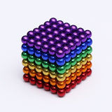 New Style 216pcs/set 5mm Magic Magnet Magnetic DIY D5 Balls Sphere Neodymium Cube Puzzle