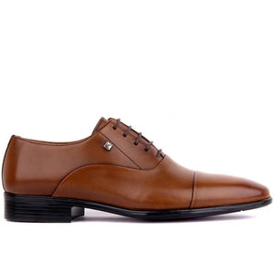 Fosco-Tan Leather Neolit Men 'S Classic Shoes