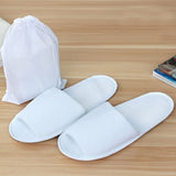 Dropshipping New Simple Slippers Men Women Hotel Travel Spa Portable Folding House Disposable Home Guest Indoor Slippers BigSize