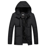 Winter men's cotton-padded business casual warm padded men's coat hooded cotton-padded jacket clothes  men winter coats