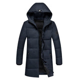 Winter men's cotton-padded business casual warm padded men's coat hooded cotton-padded jacket clothes  men winter coats