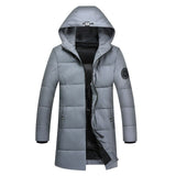 Winter men's cotton-padded business casual warm padded men's coat hooded cotton-padded jacket clothes  men winter coats