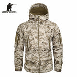 Mege Brand Clothing Autumn Men's Military Camouflage Fleece Jacket Army Tactical Clothing  Multicam Male Camouflage Windbreakers