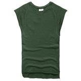 men's sleeveless knitwear sleeveless undershirt wide shoulder vest bodybuilding tank top men cotton summer new T4364