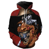 Freddy Jason Murderers Horror Movies 3D Printed Hoodies Men / Women Hooded Sweatshirts Spring Outerwear Unisex Polluver 3XS-5XL