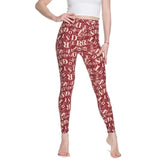 Women Leggings High Waist Cartoon Comic Beauty Print Trousers Soft Female Casual Elastic Pant