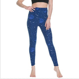 Women Leggings High Waist Cartoon Comic Beauty Print Trousers Soft Female Casual Elastic Pant