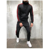 Sweat Suits Clothing Casual Summer Tracksuits Stand Collars Streetwar Tops Mens Button Sport suit 2 piece Men's suit