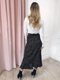 Hot Sale 2019 New Slim Fashion Casual Women Leopard Print Boho Wrap Over Aysmmetric Loose Skirt Summer High Waist Midi Skirts