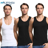Gym Undershirt Men Cotton Summer Sleeveless Vest Tops Casual Vests Underwear Mens Singlet