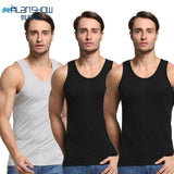 Gym Undershirt Men Cotton Summer Sleeveless Vest Tops Casual Vests Underwear Mens Singlet