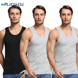 Gym Undershirt Men Cotton Summer Sleeveless Vest Tops Casual Vests Underwear Mens Singlet
