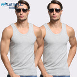Gym Undershirt Men Cotton Summer Sleeveless Vest Tops Casual Vests Underwear Mens Singlet