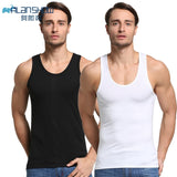 Gym Undershirt Men Cotton Summer Sleeveless Vest Tops Casual Vests Underwear Mens Singlet