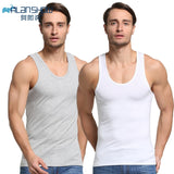 Gym Undershirt Men Cotton Summer Sleeveless Vest Tops Casual Vests Underwear Mens Singlet