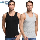 Gym Undershirt Men Cotton Summer Sleeveless Vest Tops Casual Vests Underwear Mens Singlet